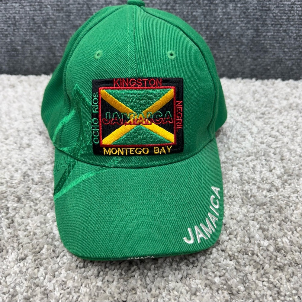 City Hunter  hat cap Jamaica green Adjustable‎ Kingston Montego Bay